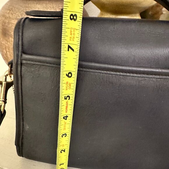 Coach VINTAGE "Court" 9870 Black Bag RESTORED - Picture 11 of 15